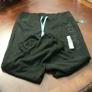 Calvin Klein jogging pants- nwt- black