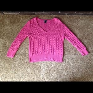Pink sweater