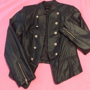 Leather jacket