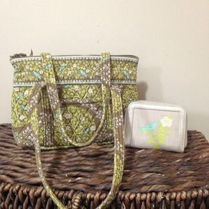 🌿Vera Bradley Mandy Purse And Wallet