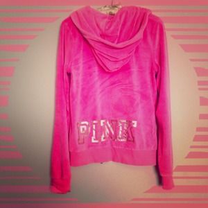 VS PINK Velour Hoodie