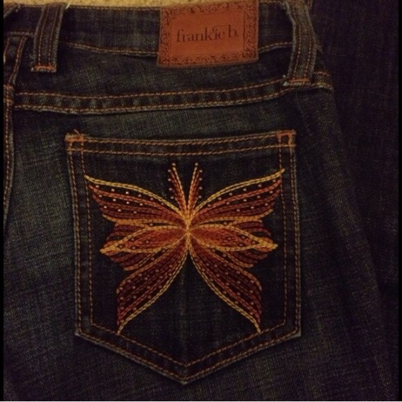 ❌Traded❤️❌Frankie B jeans - Picture 3 of 4