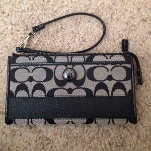 Coach wrist wallet