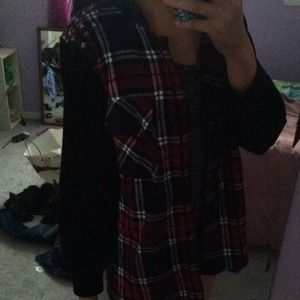 Plaid Studded Nollie/Pacsun Jacket