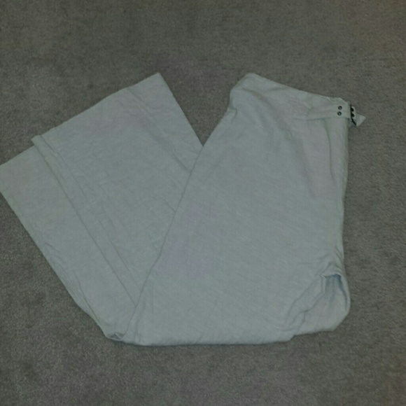Linen slacks