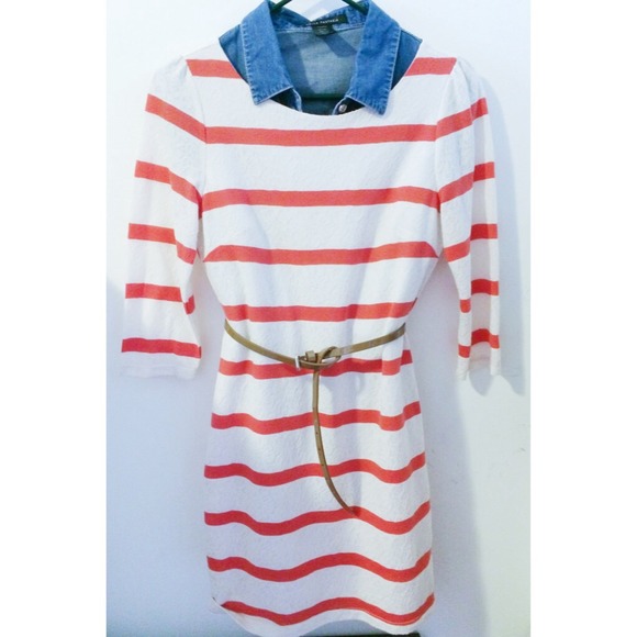 🚫sold in bundle🚫Striped dress🎀 - Picture 2 of 3