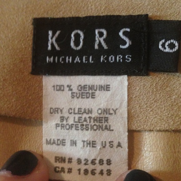 Breathtaking suede Kors by Michael Kors jacket - Picture 3 of 4