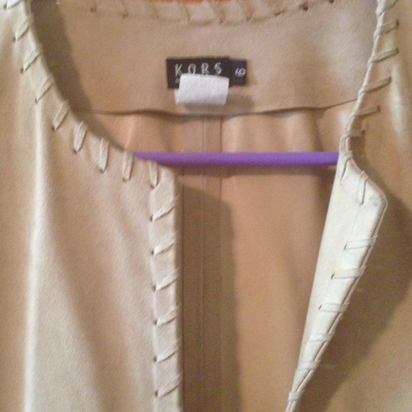 Breathtaking suede Kors by Michael Kors jacket - Picture 4 of 4