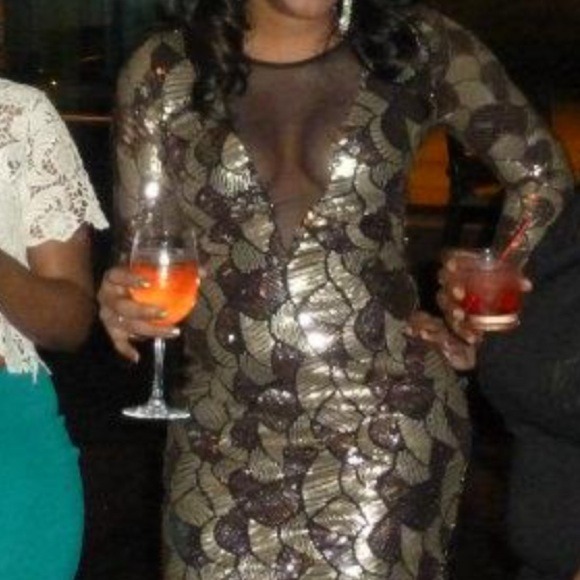 Price drop ❗️❗️Gold sequin dress