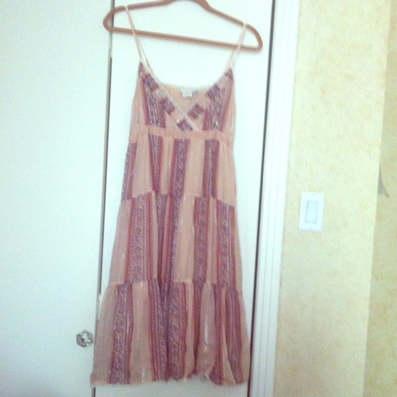 Free People bohemian hippie dress
