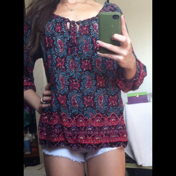 Colorful blouse