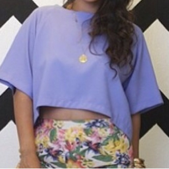 Oversized Crop Top
