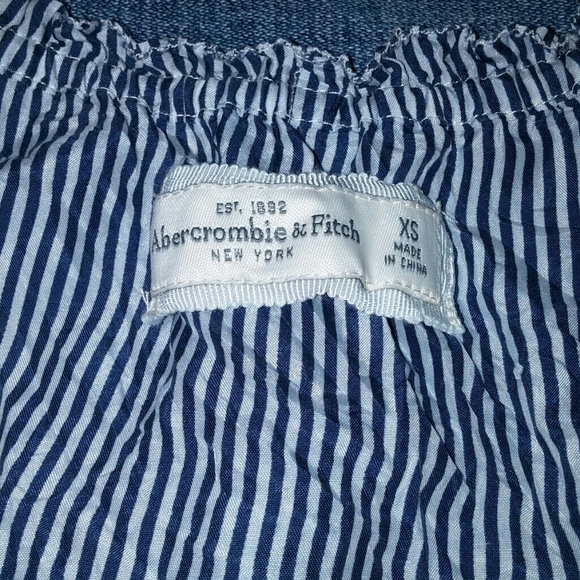 Abercrombie & Fitch Pinstripe Blouse - Picture 2 of 3