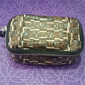 Salvatore Ferragamo makeup clutch