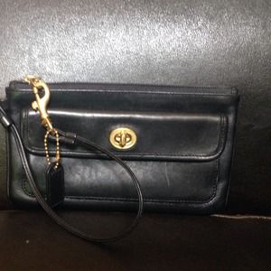 Authentic Coach Wristlet