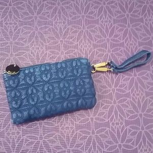 Small blue Deux Lux clutch
