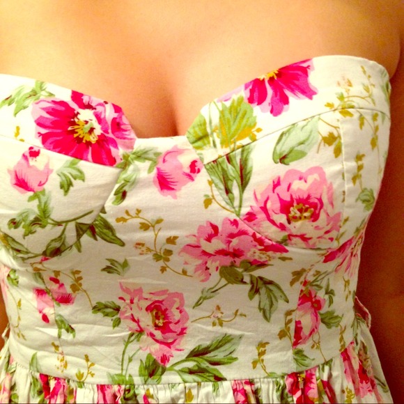 Homecoming Floral Dress