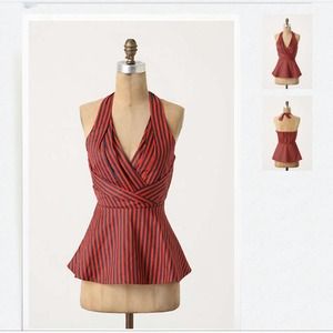 ✏️SALE✏️Anthropologie Melosa Halter in Yellow