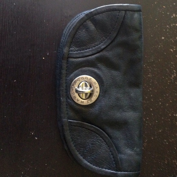 Marc by Marc Jacobs Black Clutch Turnlock