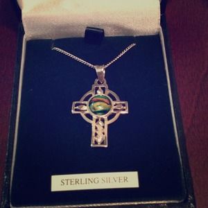 Sterling Silver Celtic Heart Necklace