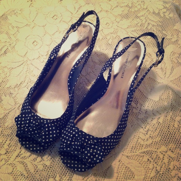 Etienne Aigner Shoes - LOWEST🎉Host Pick🎉Slingback wedges!