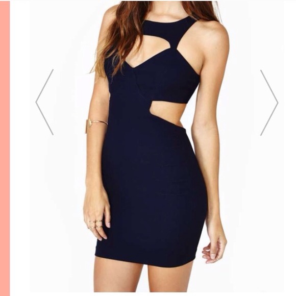Nasty gal black bodycon