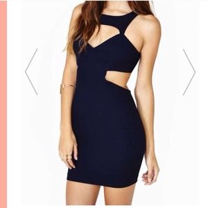 Nasty gal black bodycon