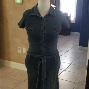 Denim dress