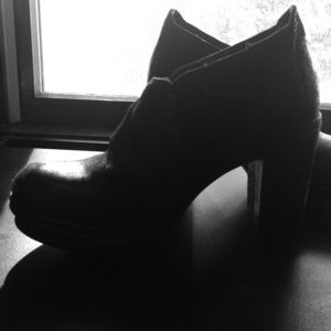 Diesel leather booties