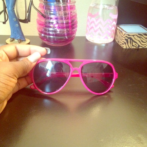 Pink sunglasses