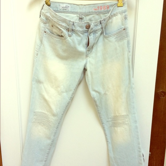 Cropped jeans