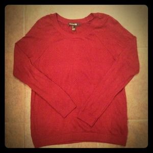 Forever 21 burgundy sweater