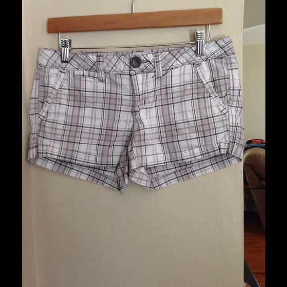 Checkered shorts