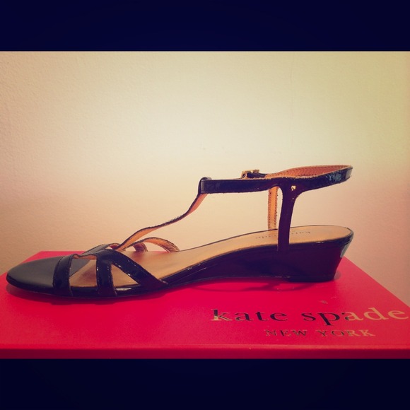 Kate Spade Violet Wedge Sandal.