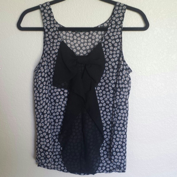 SALE Daisy Ribbon Tank Top