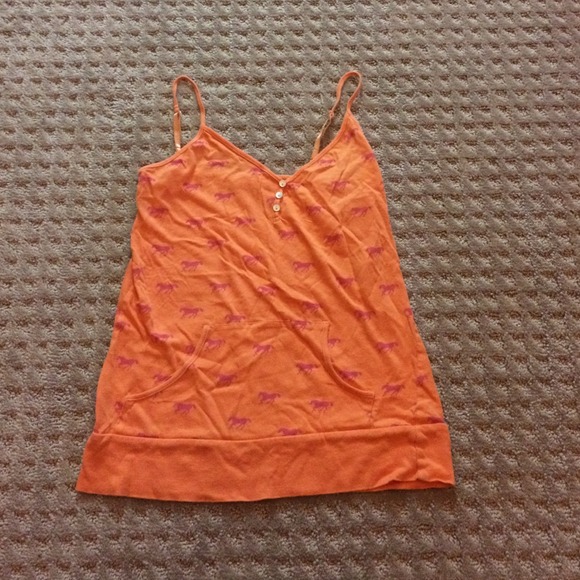 Orange/Pink tank top