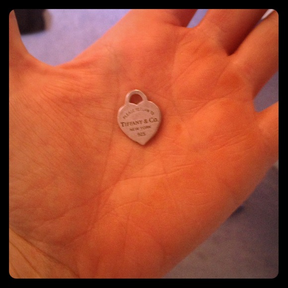 Silver Return To Tiffany's heart charm