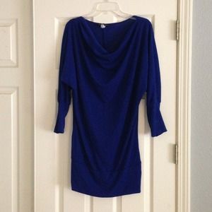 Drape neck tunic