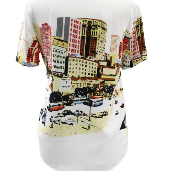 ➕sold➕Nwt unique equipment top! - Picture 3 of 3