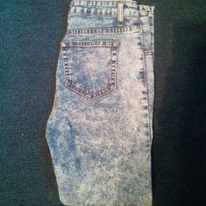 *SOLD ON VINTED* Acid high waisted jeans