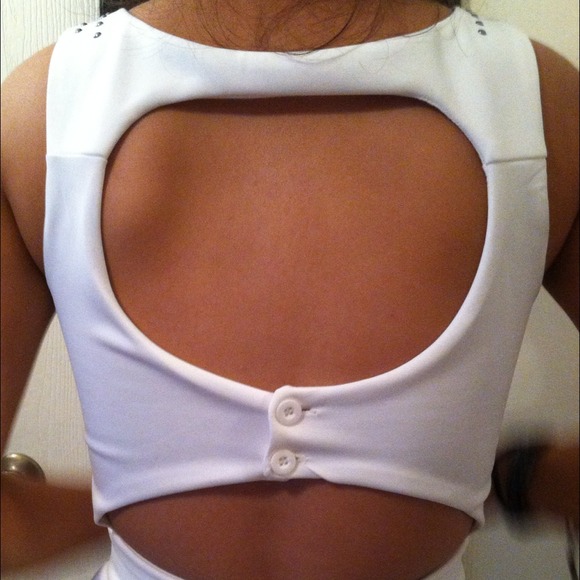 White skater dress - Picture 4 of 4