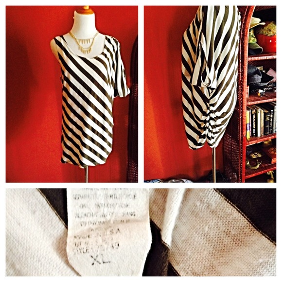 Stylish striped top