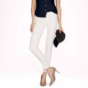 J.Crew White Toothpick Jean