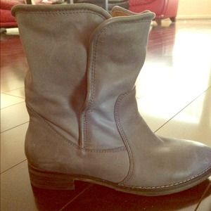 Michael Shannon Gray Boots Leather