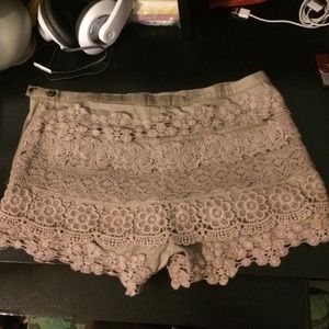 crochet shorts