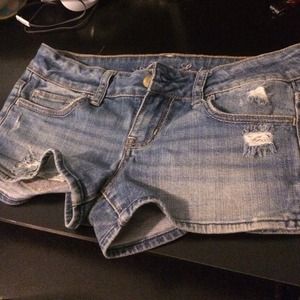 american eagle jean shorts