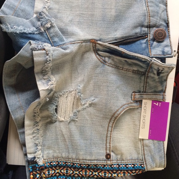 Jean shorts new with tags