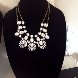 Jewelry - Rhinestone bib necklace Jewelry - Rhinestone bib necklace