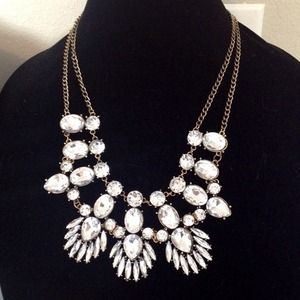 Jewelry - Rhinestone bib necklace Jewelry - Rhinestone bib necklace