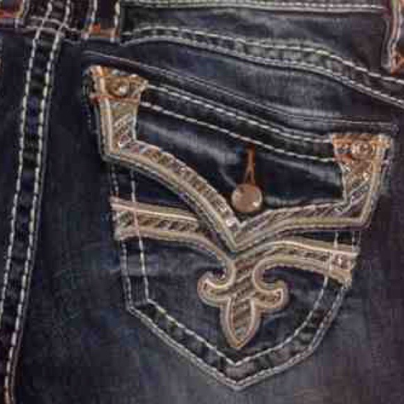 Nwt Womens Rock Revival Jeans Stephanie Boot - Picture 5 of 5